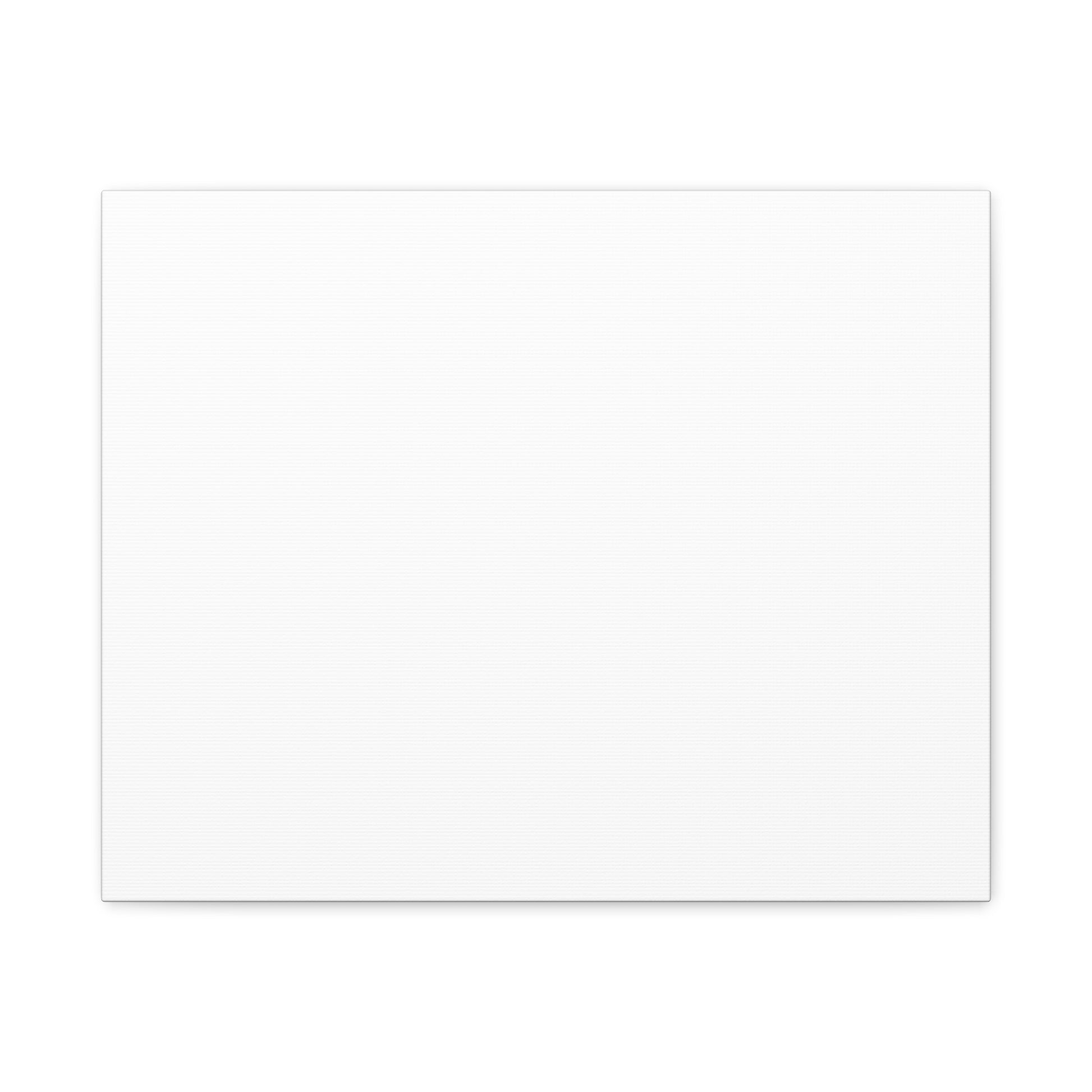 Personalised Matte Stretched Canvas, Blank Wall Art Decor (Horizontal)