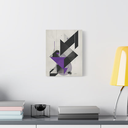Precision Lines — Sleek Geometric Abstract Poster