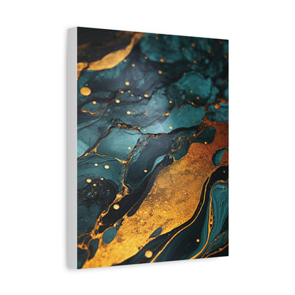 Elegant Abstract Wall Art Canvas Print, Modern Home Decor