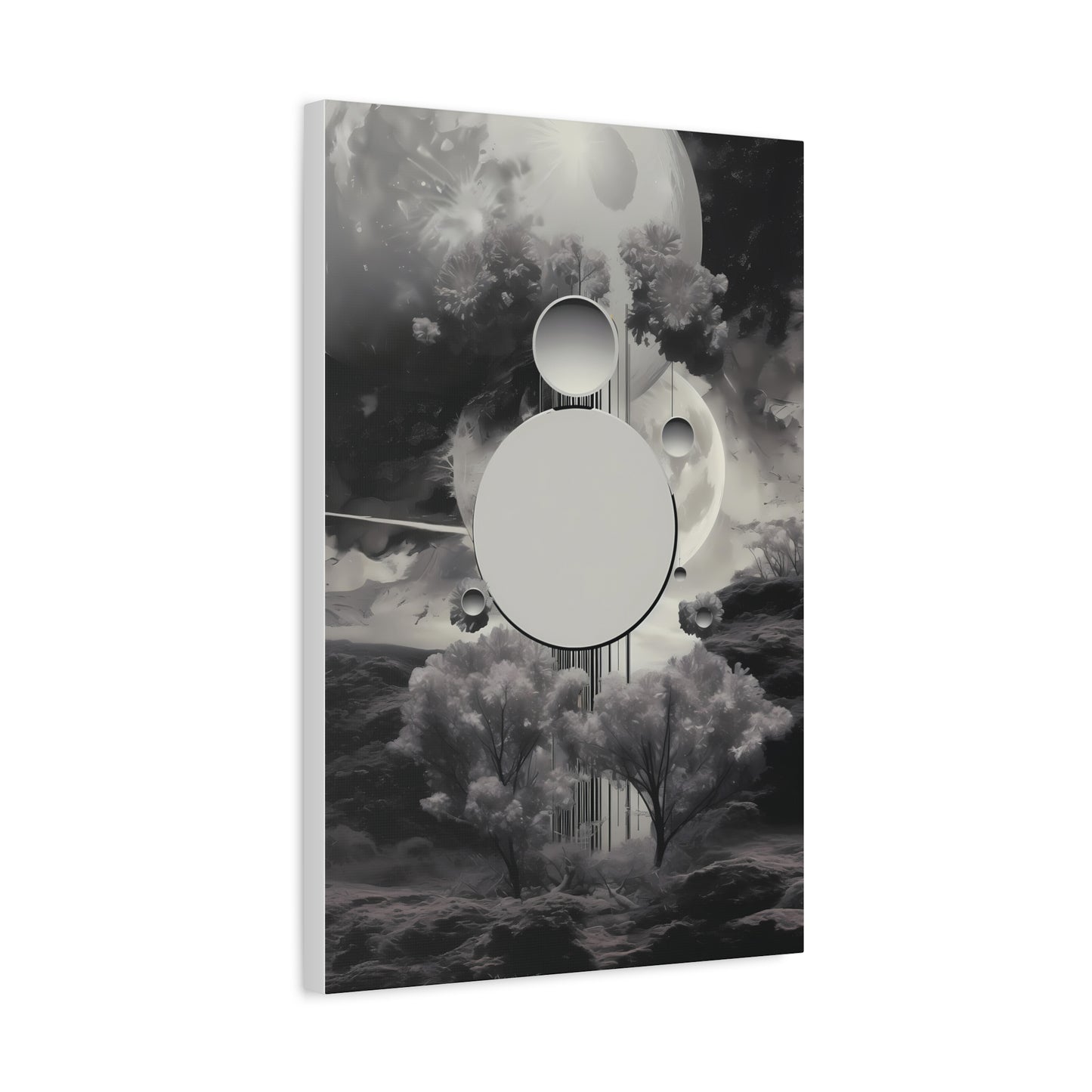 Canvas Wall Art, Abstract Landscape Design