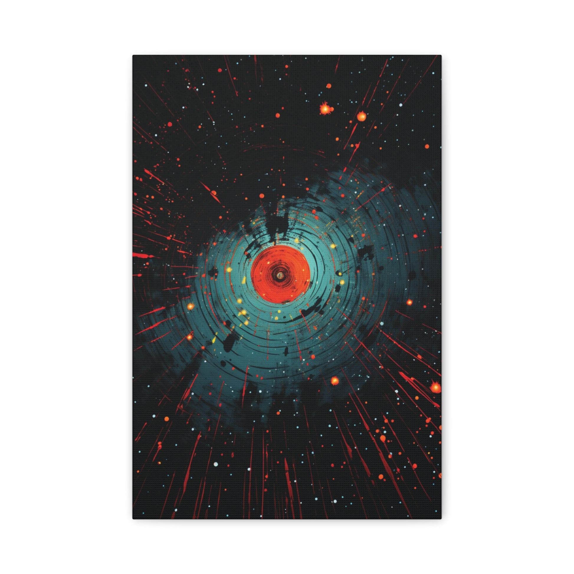 Stellar Impact — Modern Space-Inspired Poster