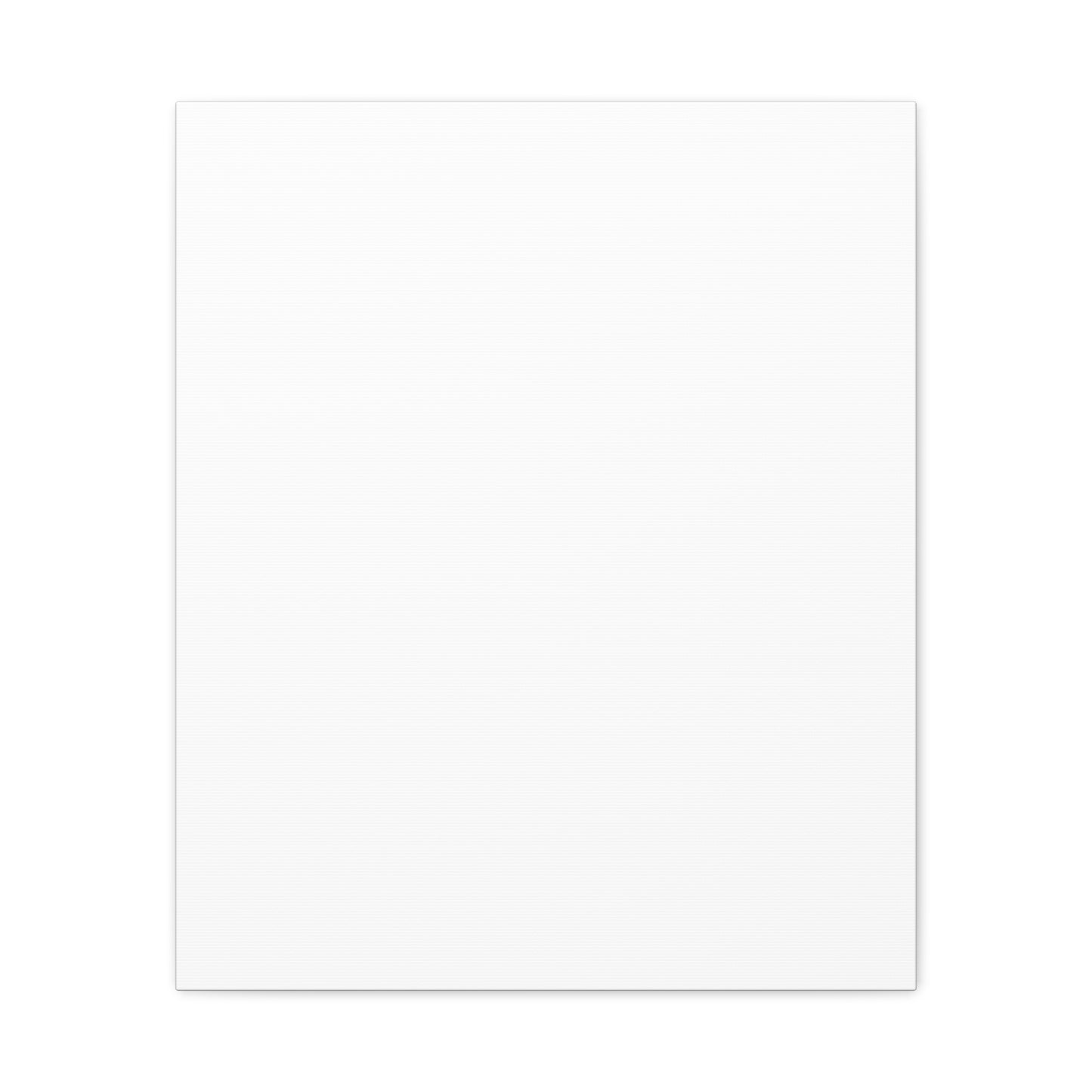 Personalised Matte Stretched Canvas, Blank Wall Art Decor (Vertical)