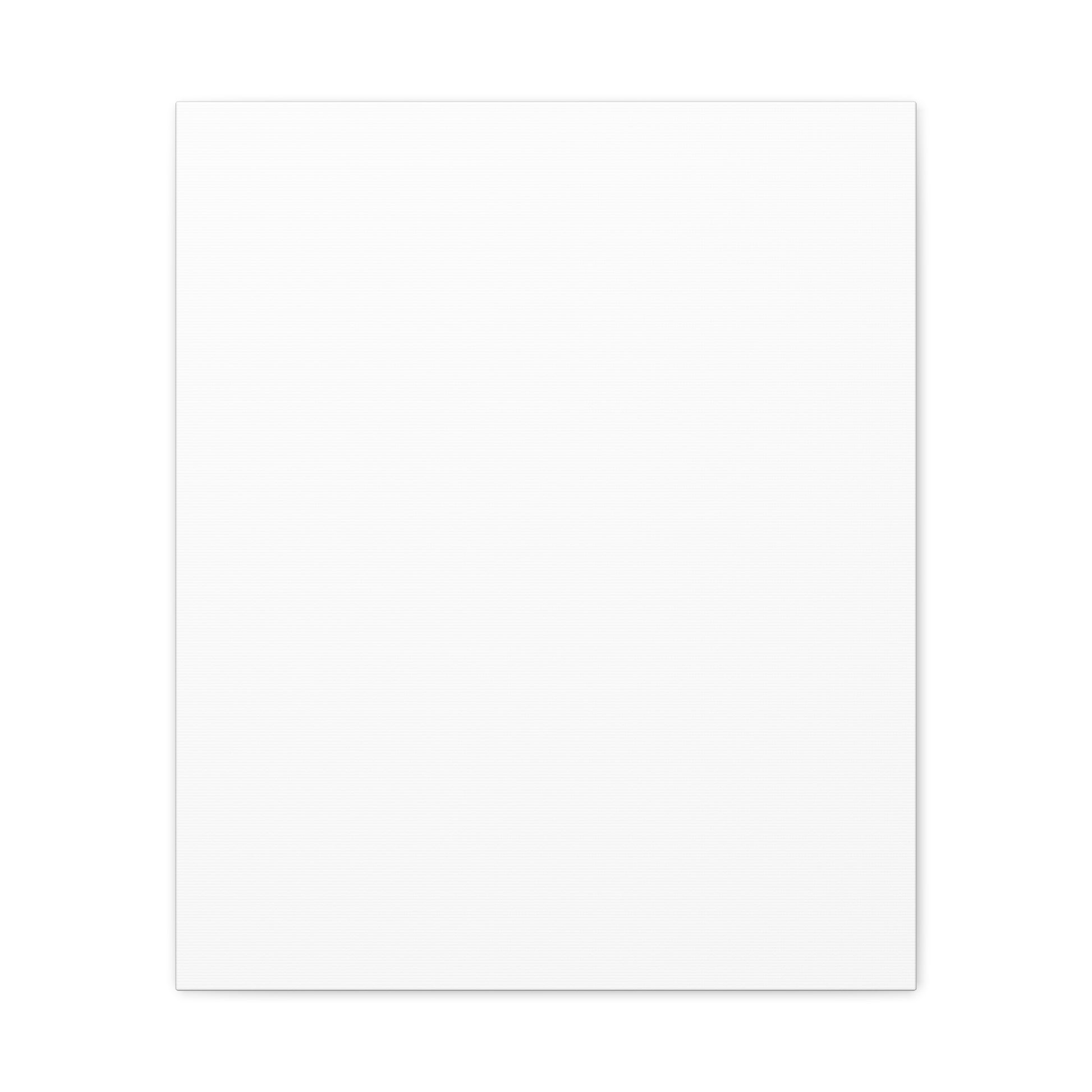 Personalised Matte Stretched Canvas, Blank Wall Art Decor (Vertical)