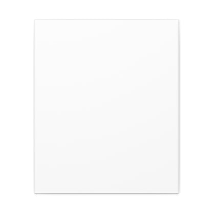 Personalised Matte Stretched Canvas, Blank Wall Art Decor (Vertical)