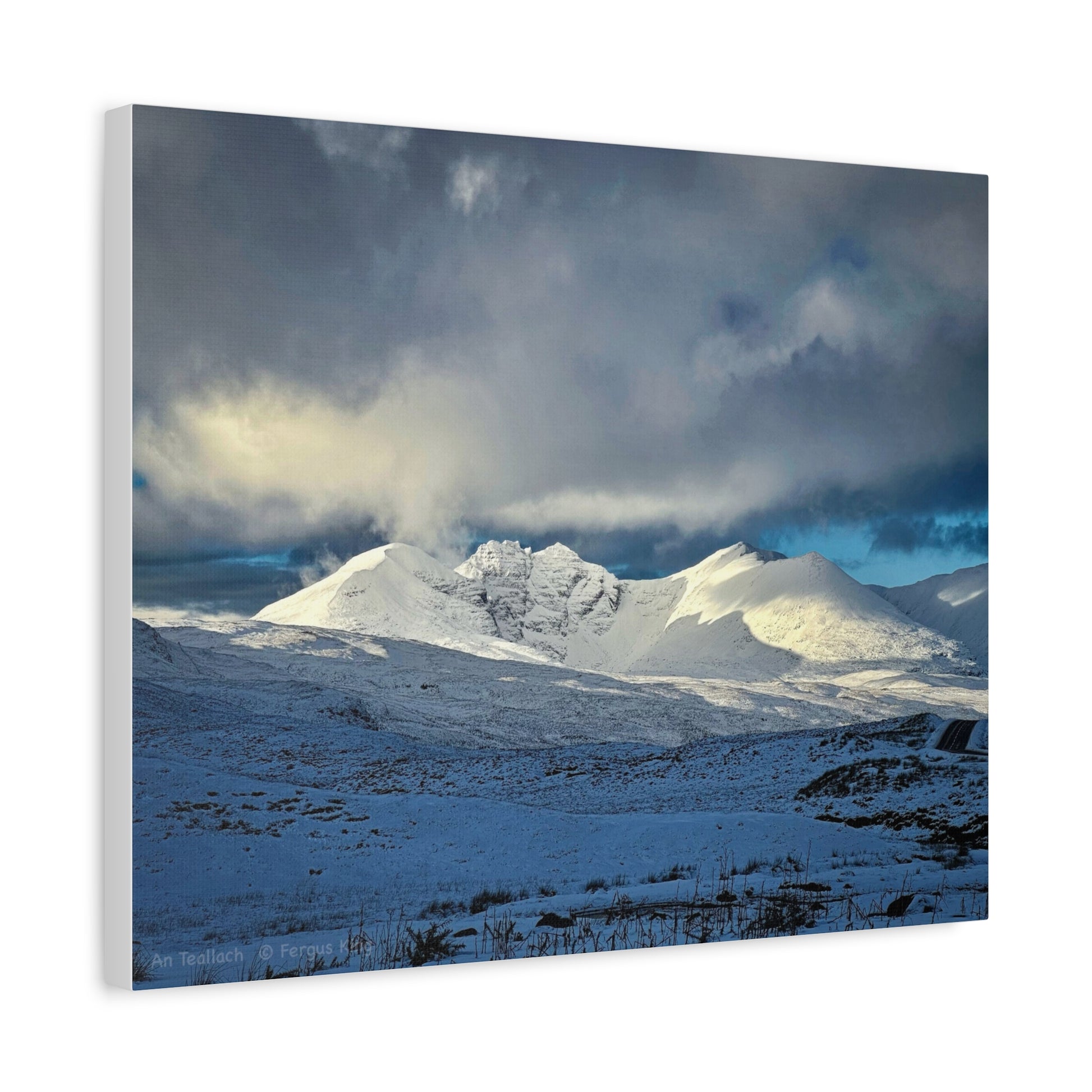 An Teallach Canvas Print By Photographer Fergus King