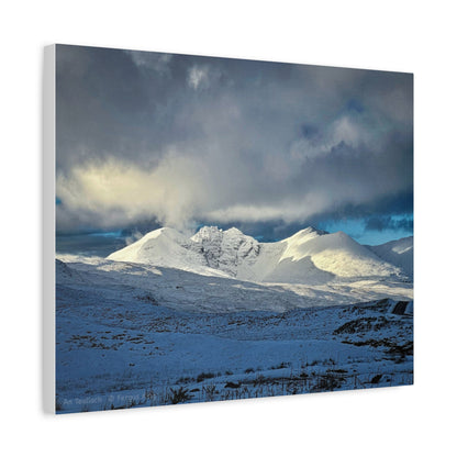 An Teallach Canvas Print By Photographer Fergus King