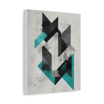 Structural Abstraction — Minimalist Geometry Poster