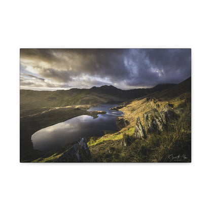 Llyn Llydaw, Eryri in January by Photographer Gareth Mon Jones
