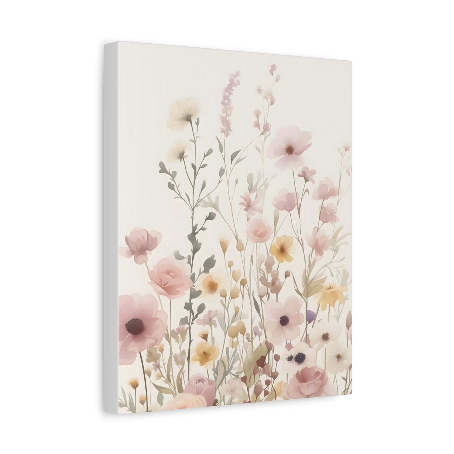 Floral Canvas Wall Art, Elegant Home Décor
