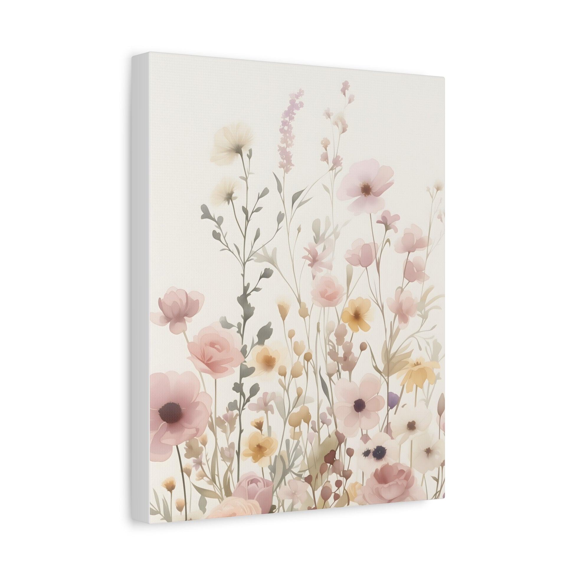Floral Canvas Wall Art, Elegant Home Décor