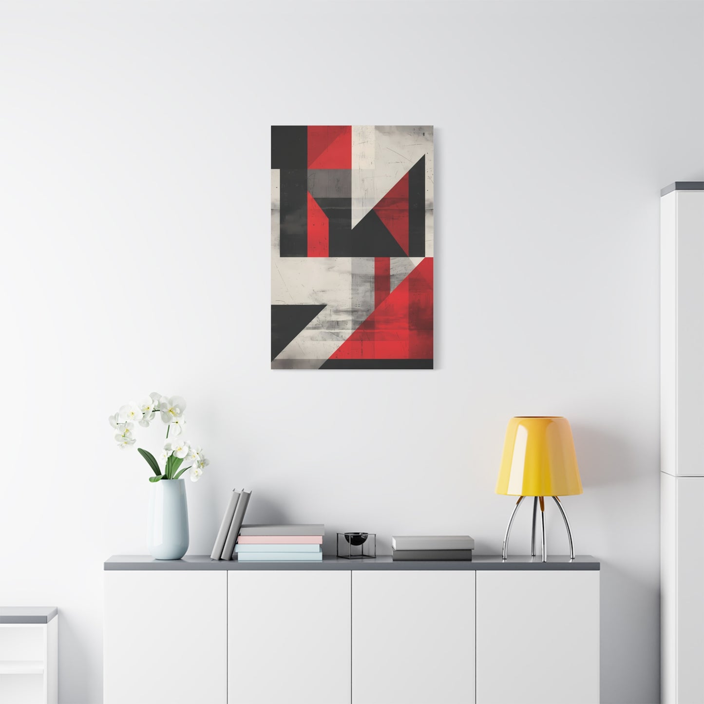 Urban Fragments — Modern Abstract Geometric Print