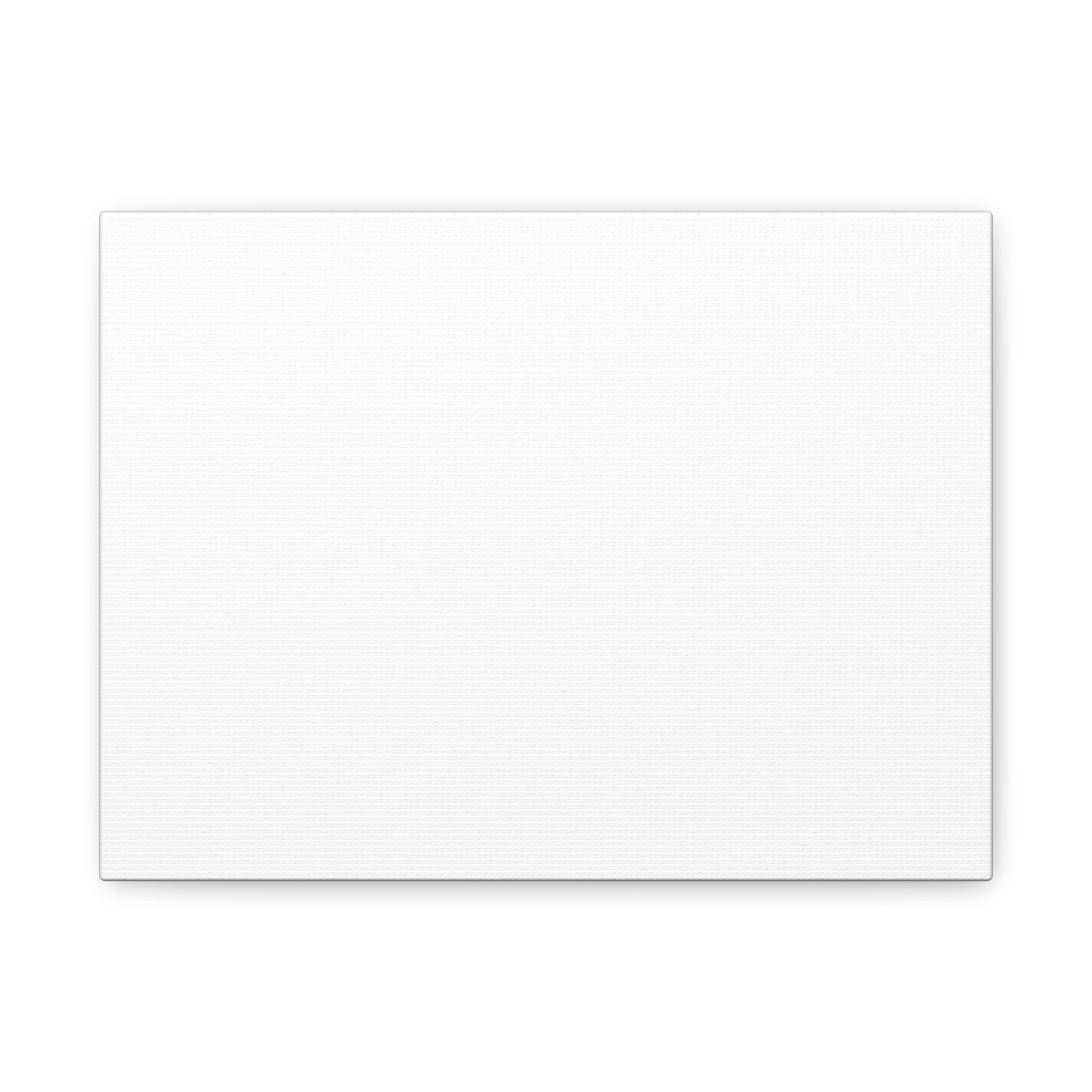 Personalised Matte Stretched Canvas, Blank Wall Art Decor (Horizontal)