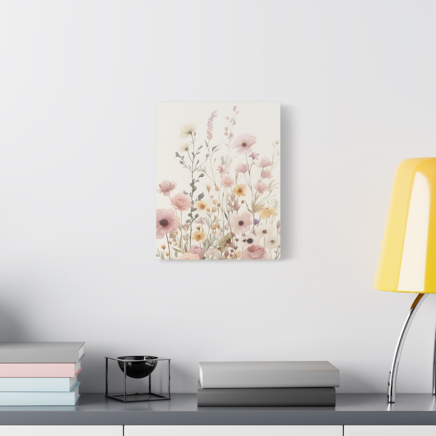Floral Canvas Wall Art, Elegant Home Décor