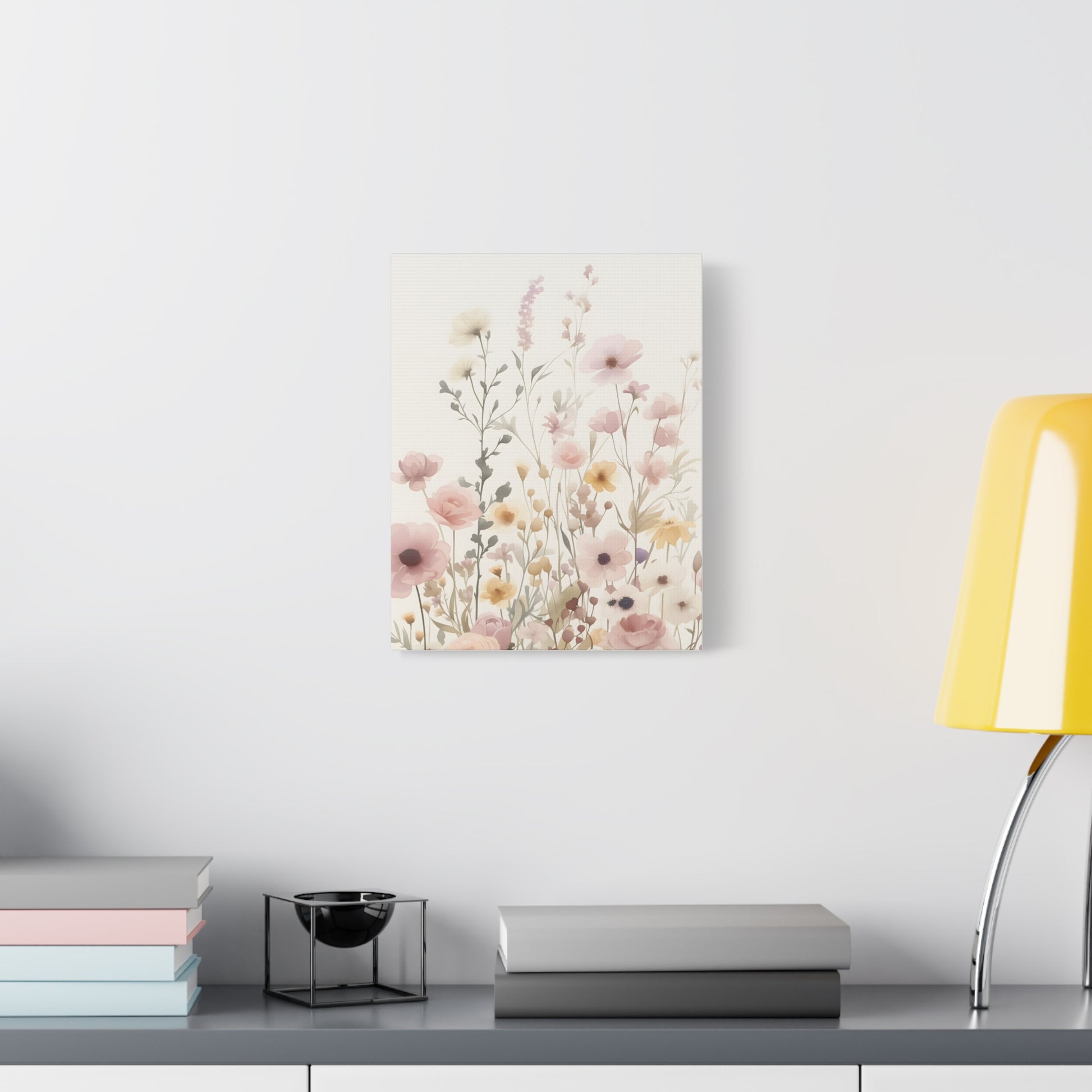 Floral Canvas Wall Art, Elegant Home Décor