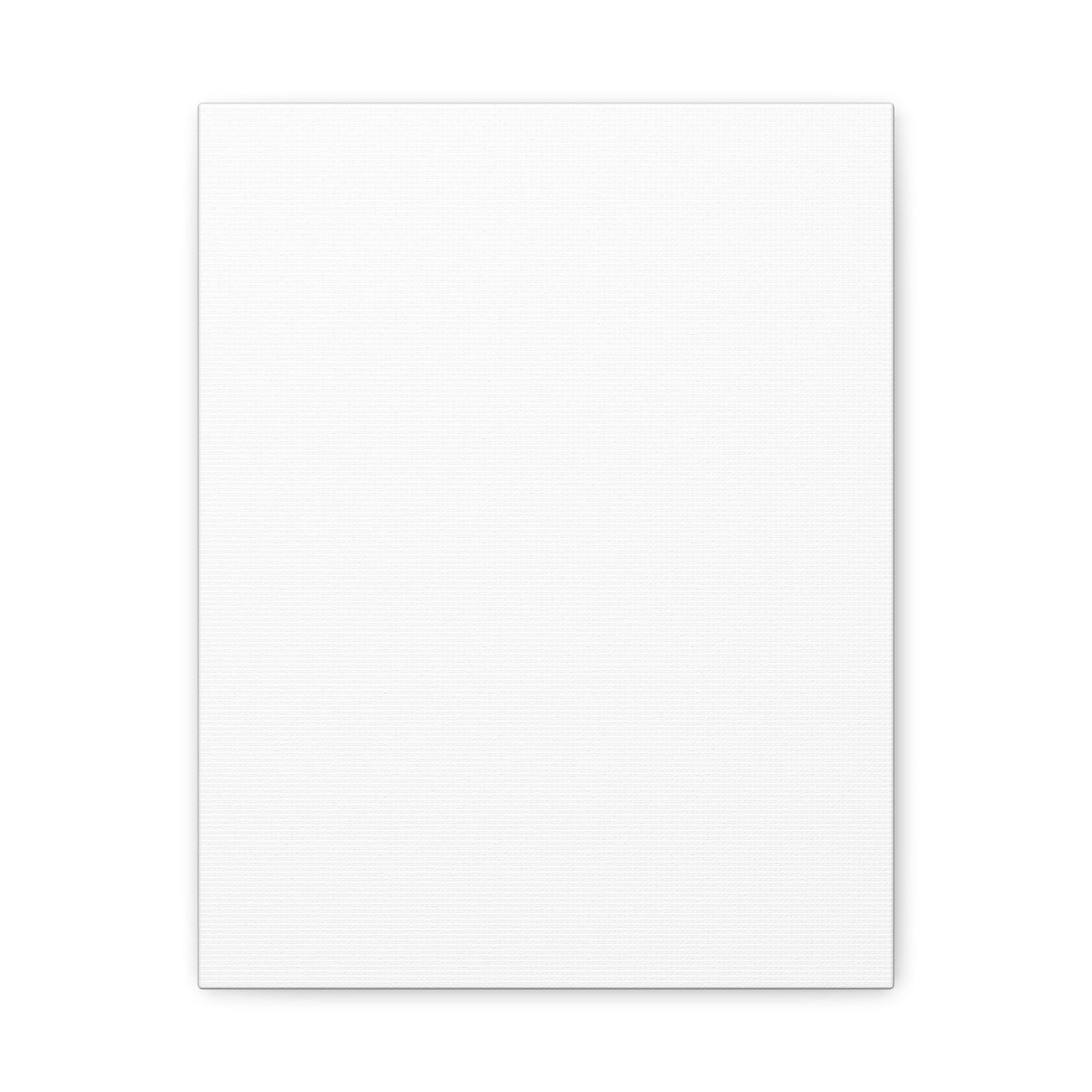 Personalised Matte Stretched Canvas, Blank Wall Art Decor (Vertical)