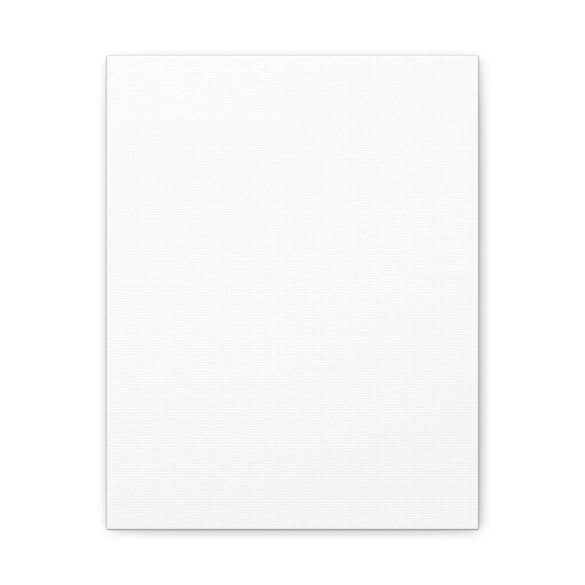 Personalised Matte Stretched Canvas, Blank Wall Art Decor (Vertical)