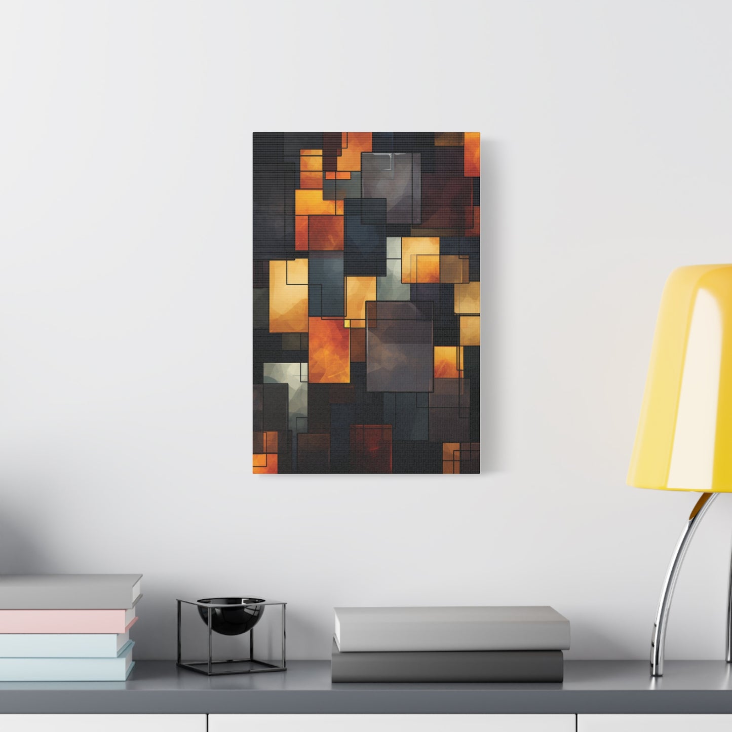 Abstract Matte Canvas Wall Art, Modern Decor for Home