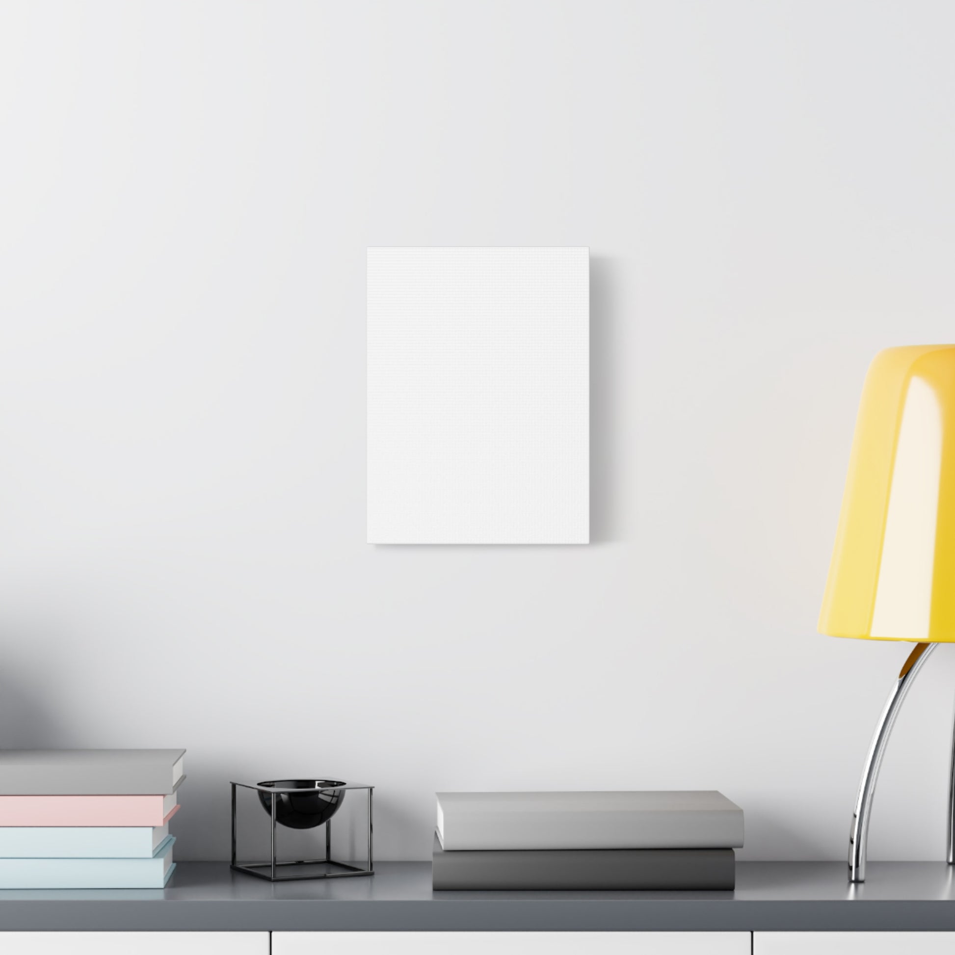 Personalised Matte Stretched Canvas, Blank Wall Art Decor (Vertical)