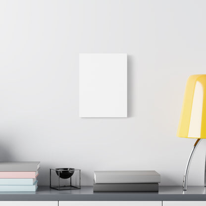 Personalised Matte Stretched Canvas, Blank Wall Art Decor (Vertical)