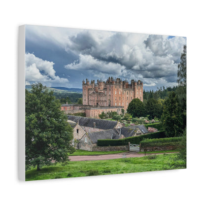 Drumlanrig Castle Canvas Print – by Photographer Fergus King