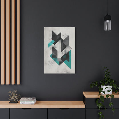 Structural Abstraction — Minimalist Geometry Poster