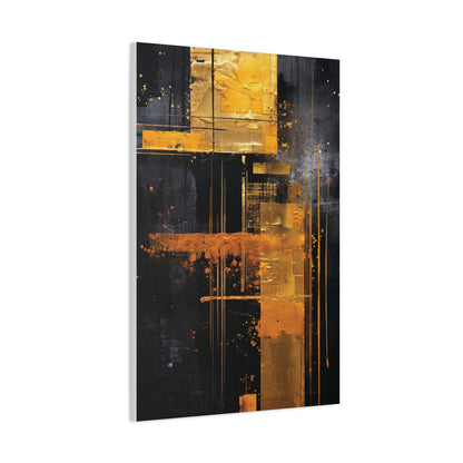 Abstract Modern Canvas Art Piece, Wall Decor