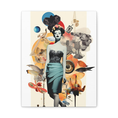 Artistic Wall Canvas Print, Graphic Art for Home Decor