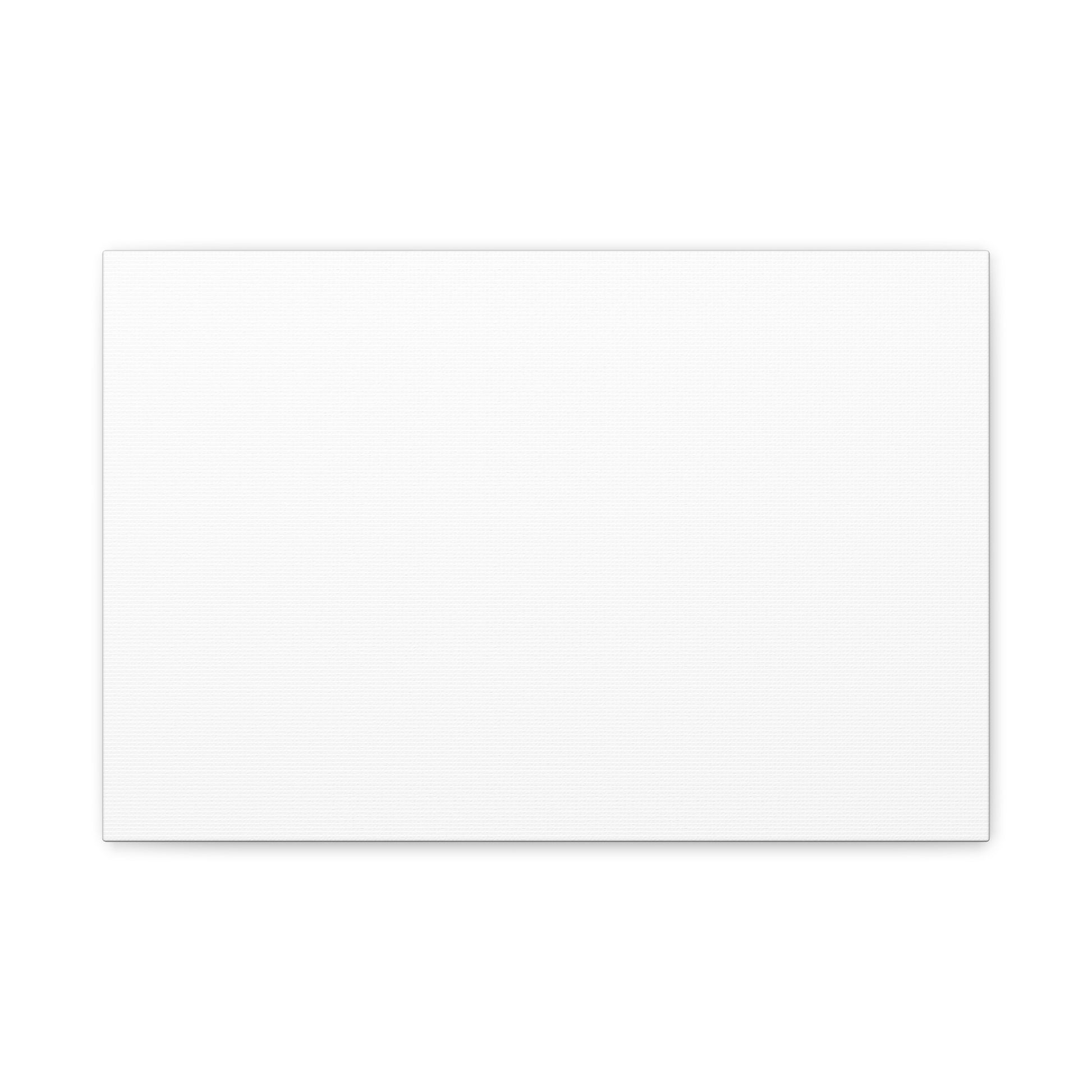 Personalised Matte Stretched Canvas, Blank Wall Art Decor (Horizontal)