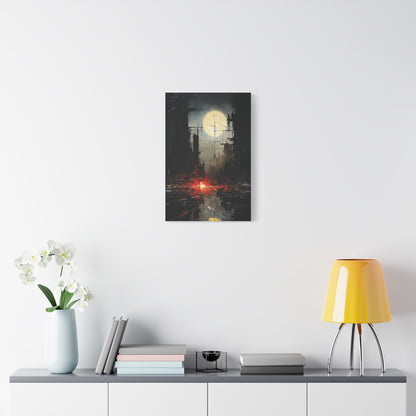 “The Last Light” — Dramatic Sci-Fi Wall Print
