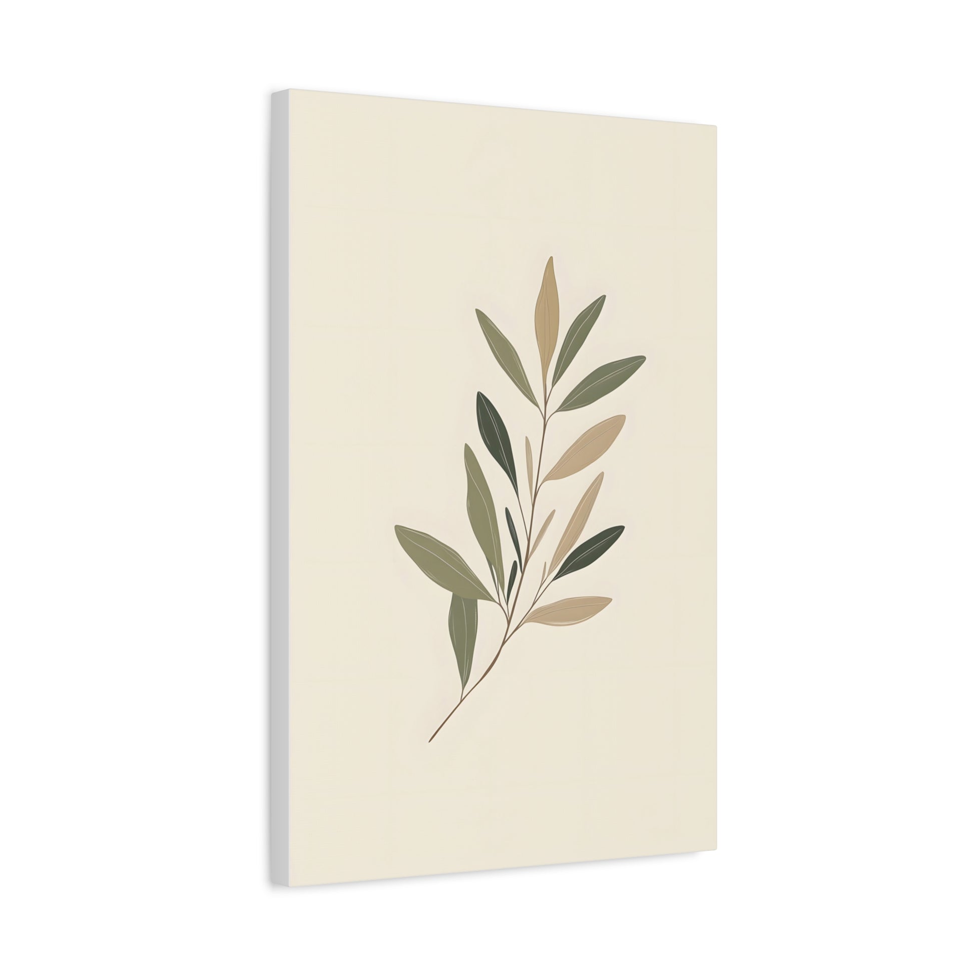 Minimalist Botanical Leaf Illustration