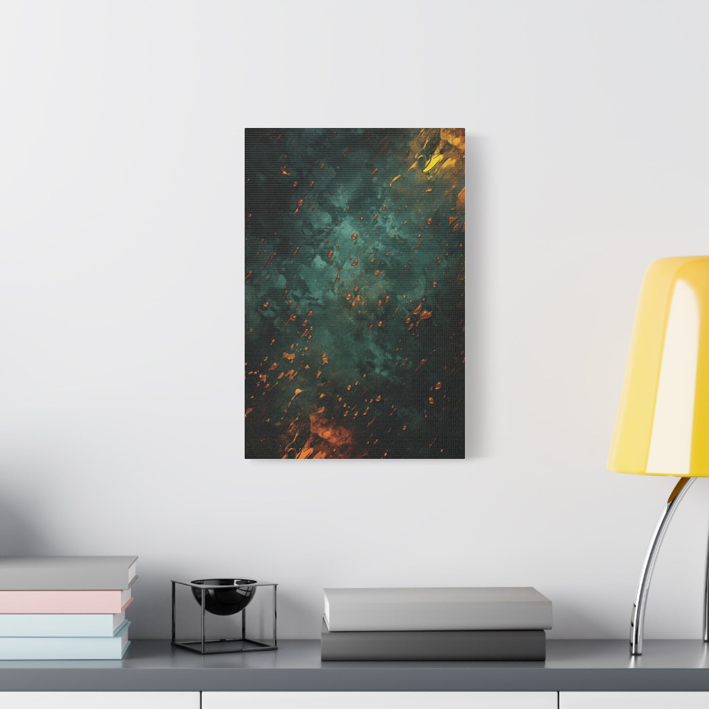 Artistic Matte Canvas Wall Art, Abstract Home Decor