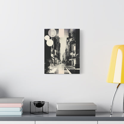 Urban Abstract Wall Art Canvas Print, Modern Home Decor