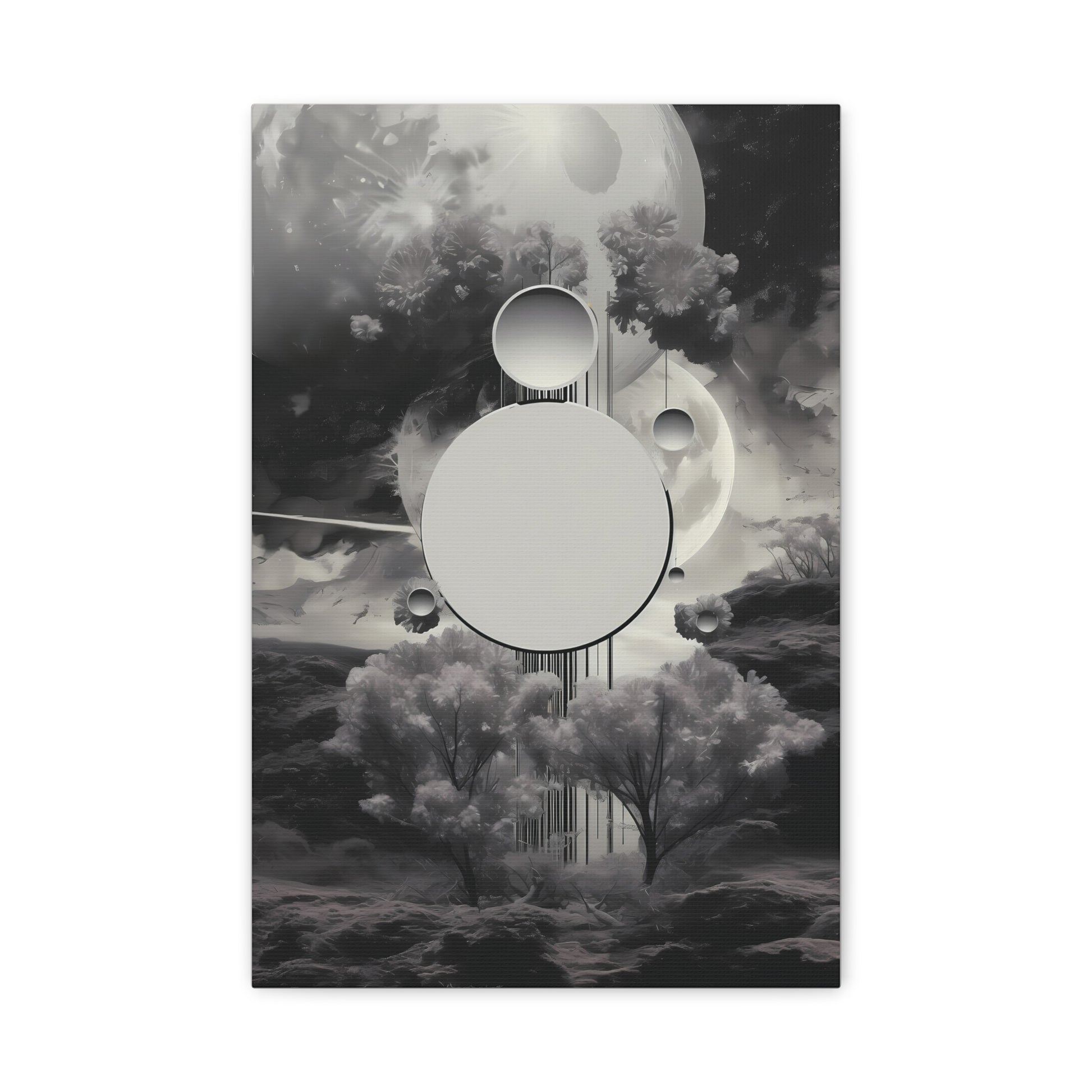 Canvas Wall Art, Abstract Landscape Design