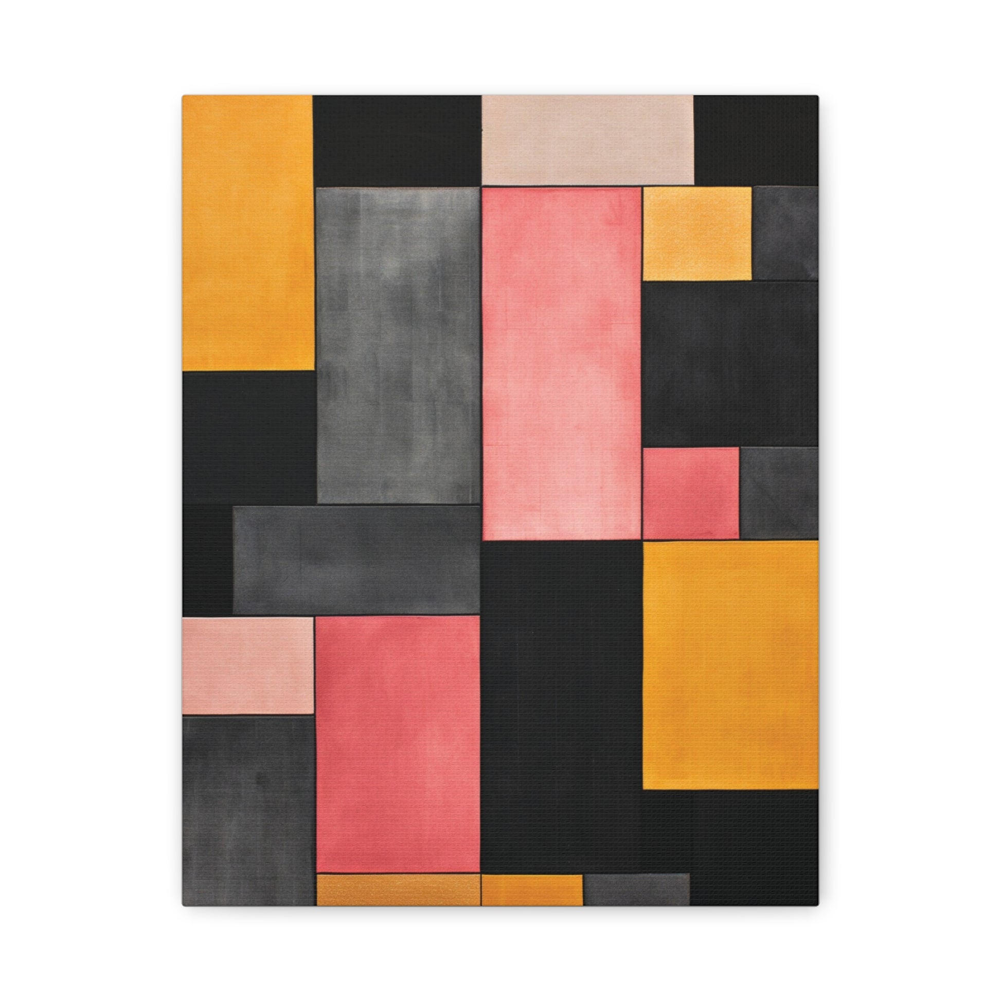 Modern Wall Art Print - Geometric Canvas Decor