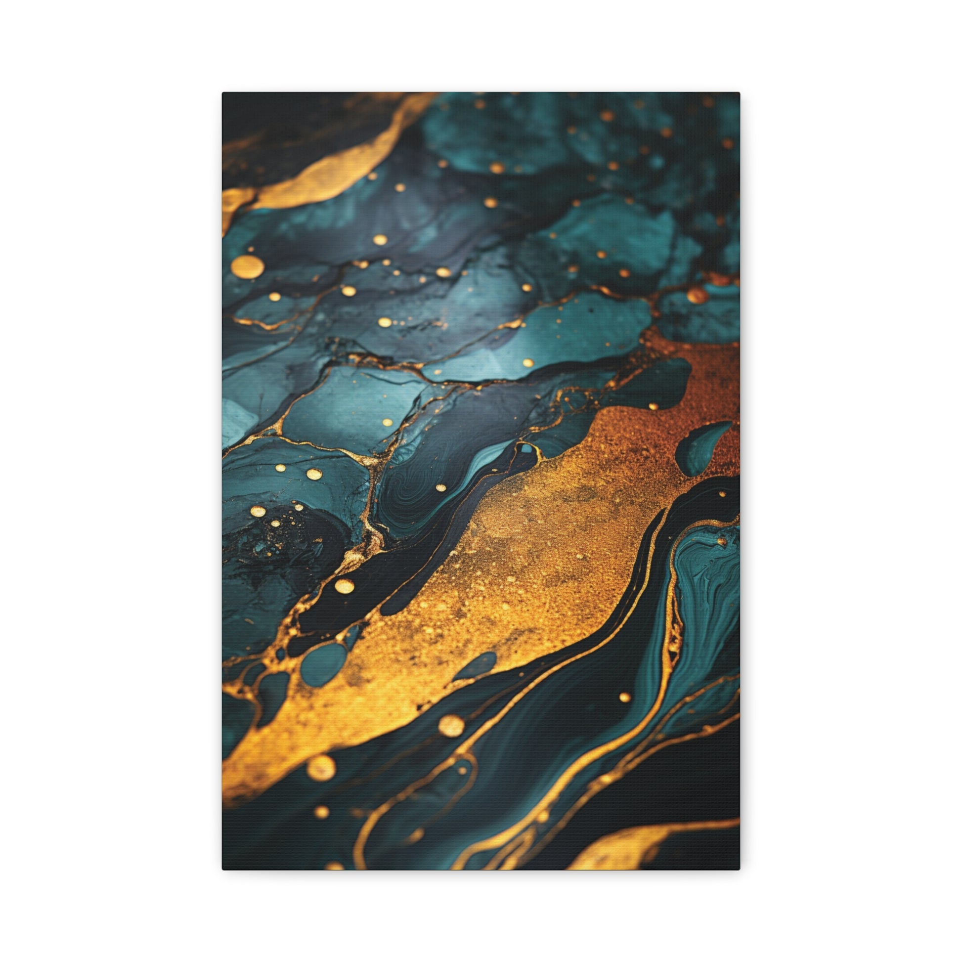 Elegant Abstract Wall Art Canvas Print, Modern Home Decor