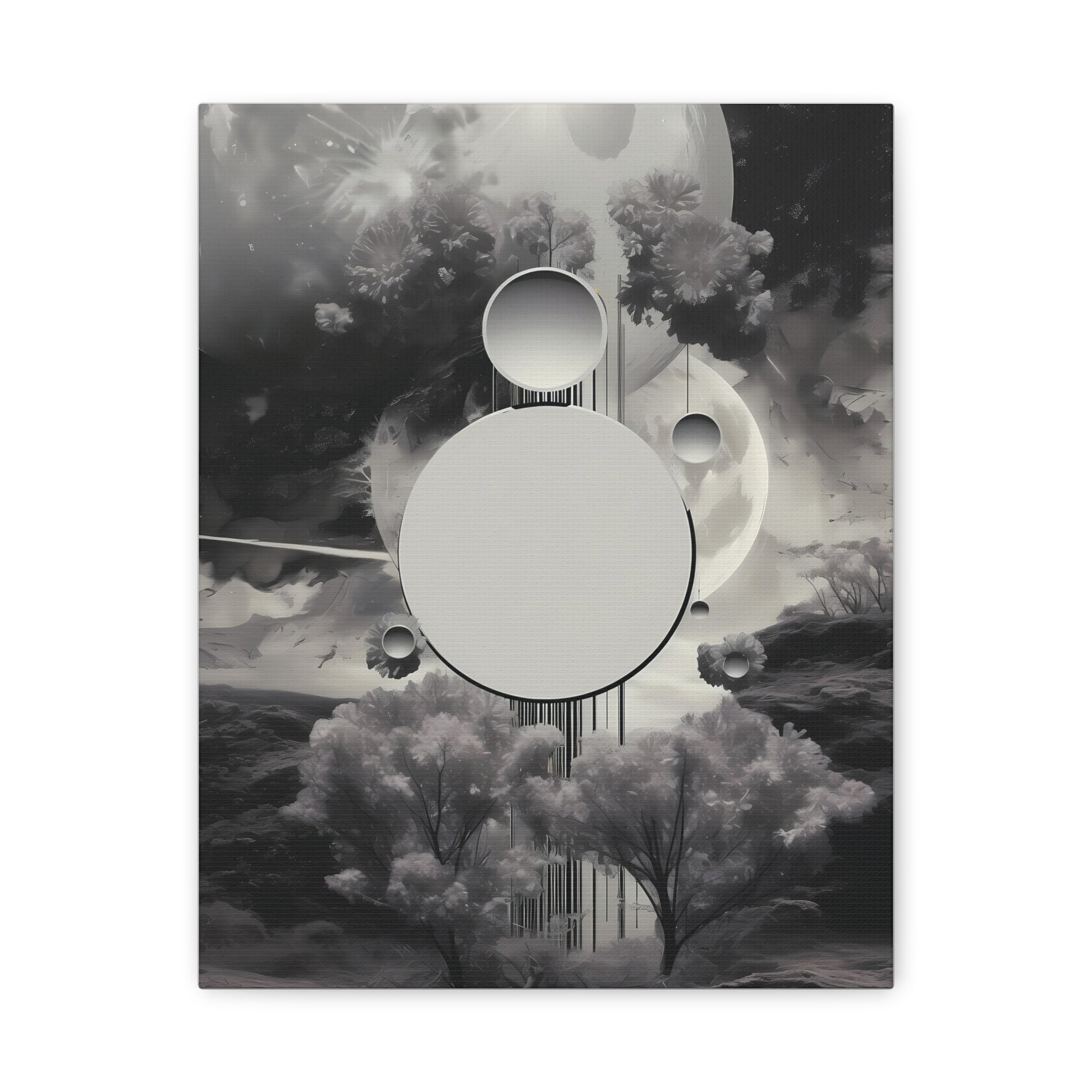 Canvas Wall Art, Abstract Landscape Design