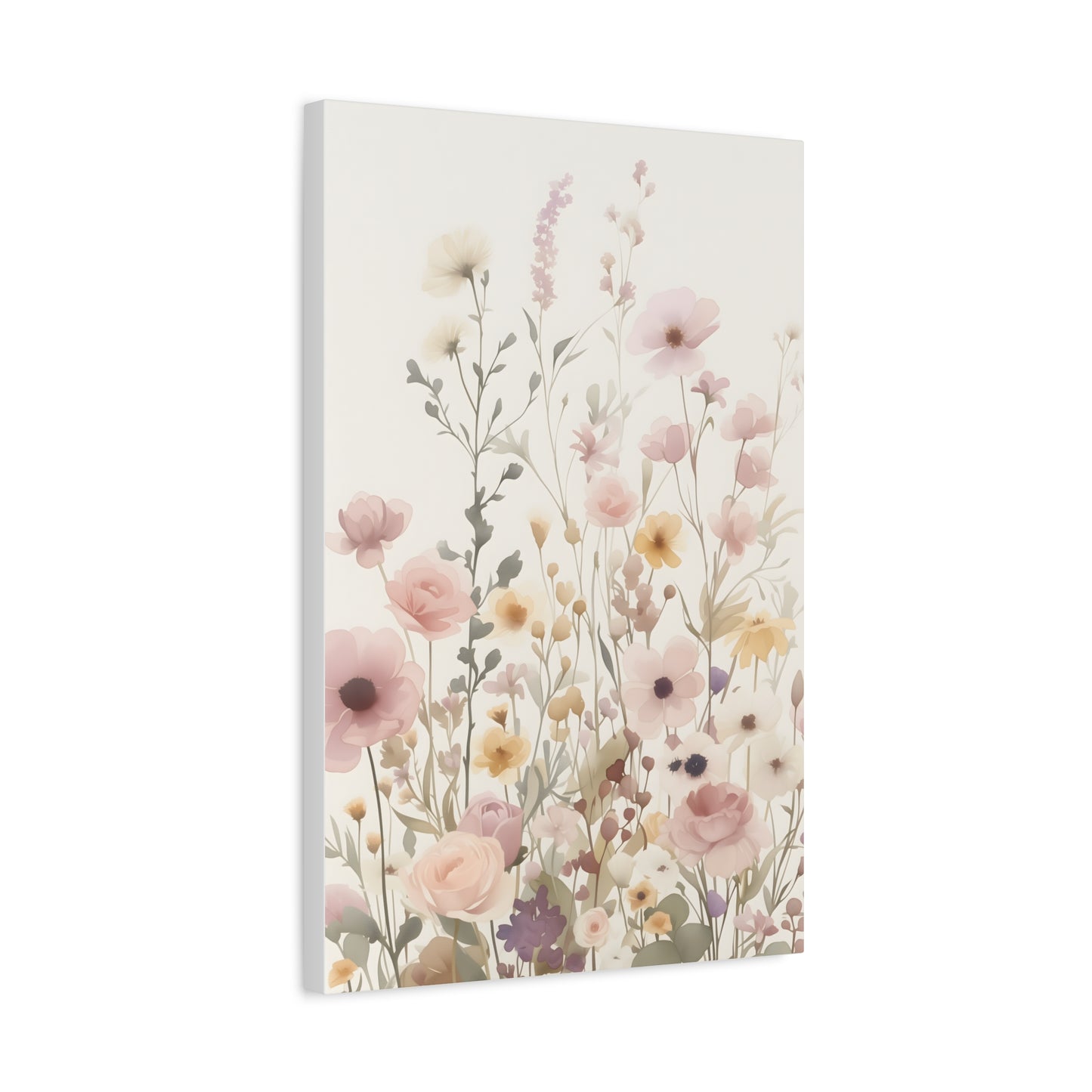 Floral Canvas Wall Art, Elegant Home Décor