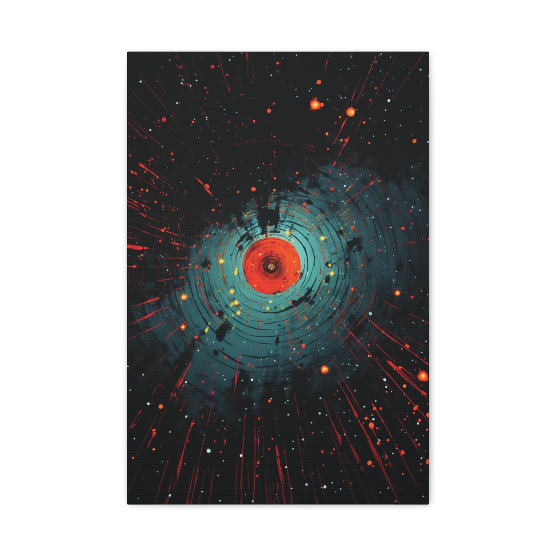 Stellar Impact — Modern Space-Inspired Poster