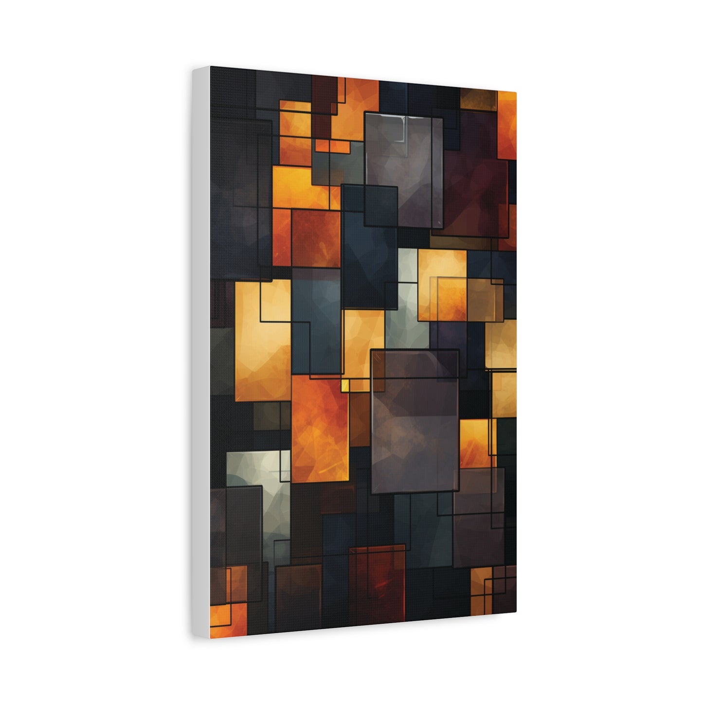 Abstract Matte Canvas Wall Art, Modern Decor for Home