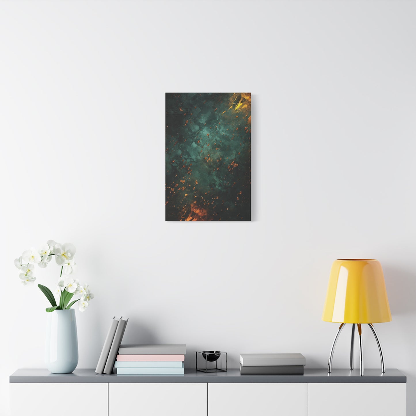 Artistic Matte Canvas Wall Art, Abstract Home Decor