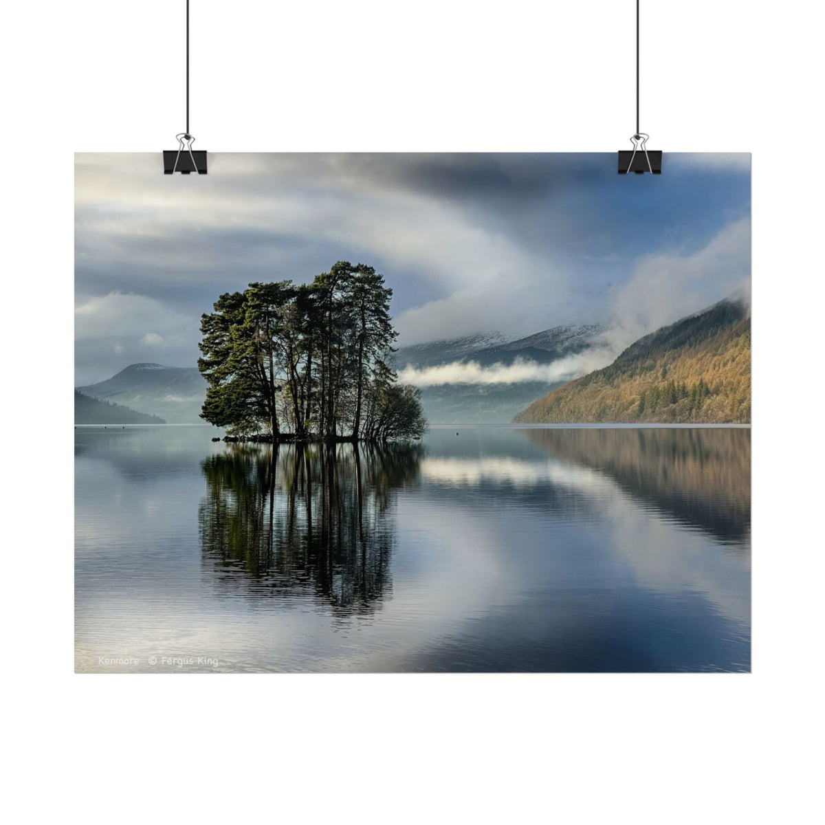 Kenmore Reflections Fine Art Print | By Photographer Fergus King