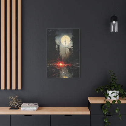 “The Last Light” — Dramatic Sci-Fi Wall Print