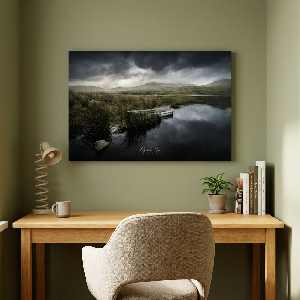 Abandoned Boats on Llyn Y Gadair By Photographer Gareth Mon Jones