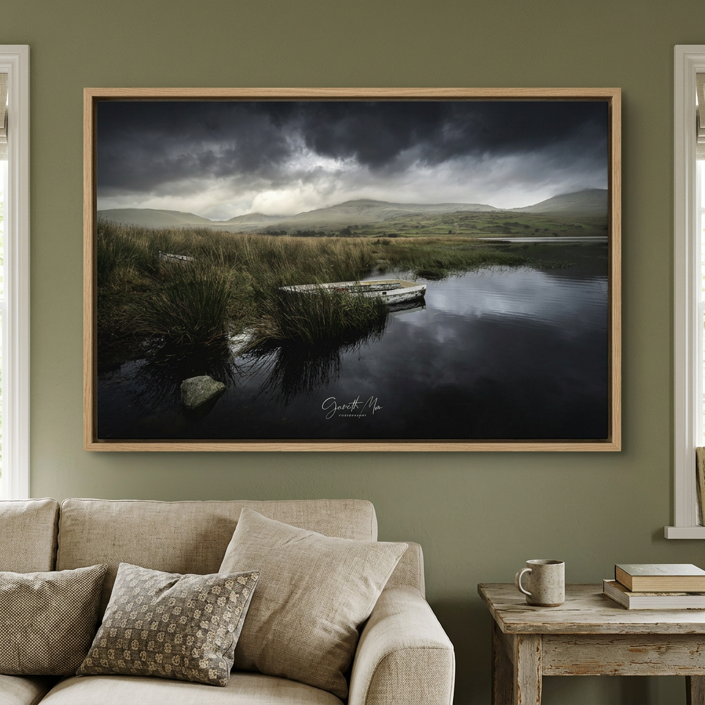 Abandoned Boats on Llyn Y Gadair By Photographer Gareth Mon Jones