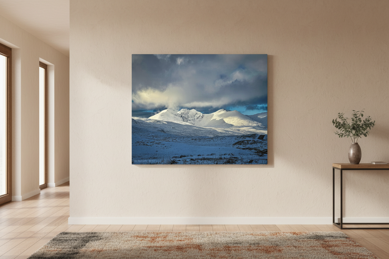 An Teallach Canvas Print By Photographer Fergus King