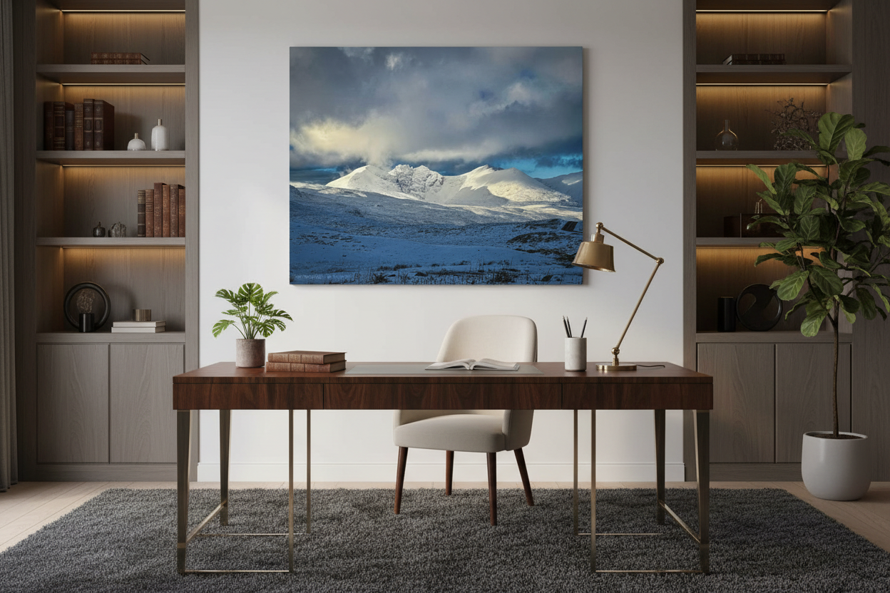 An Teallach Canvas Print By Photographer Fergus King