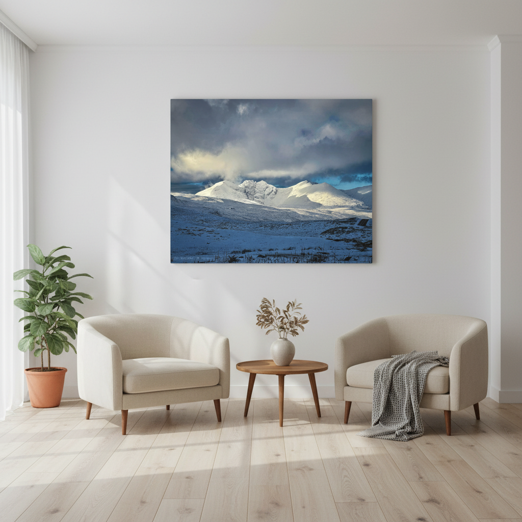 An Teallach Canvas Print By Photographer Fergus King