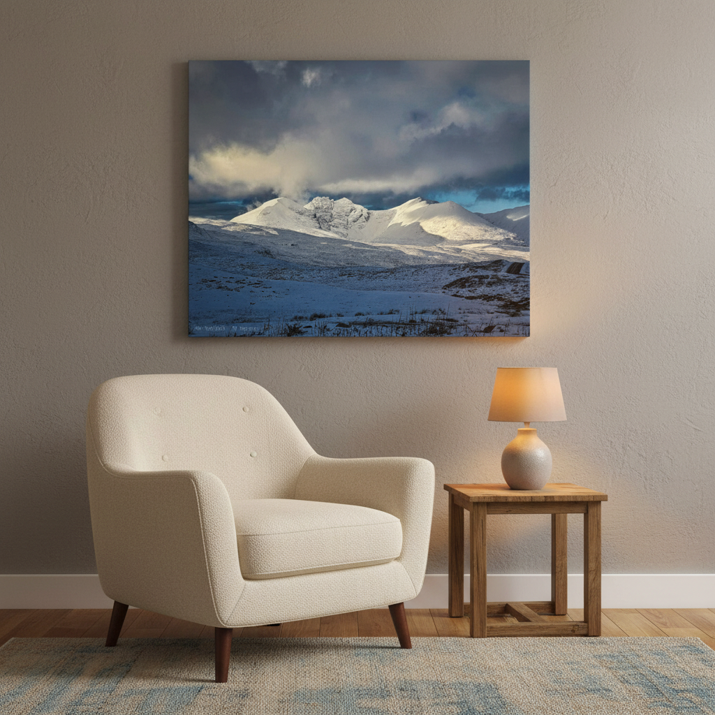 An Teallach Canvas Print By Photographer Fergus King