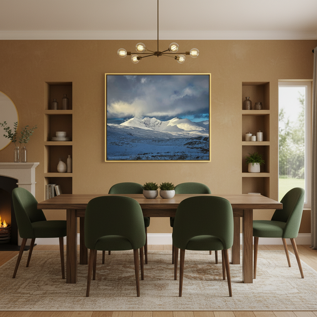 An Teallach Canvas Print By Photographer Fergus King
