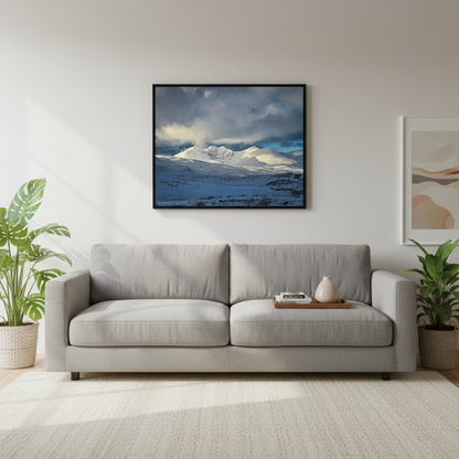 An Teallach Canvas Print By Photographer Fergus King